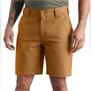 Carhartt Mens Rugged Flex Duck Double Front Relaxed Utility Work Shorts Size 40